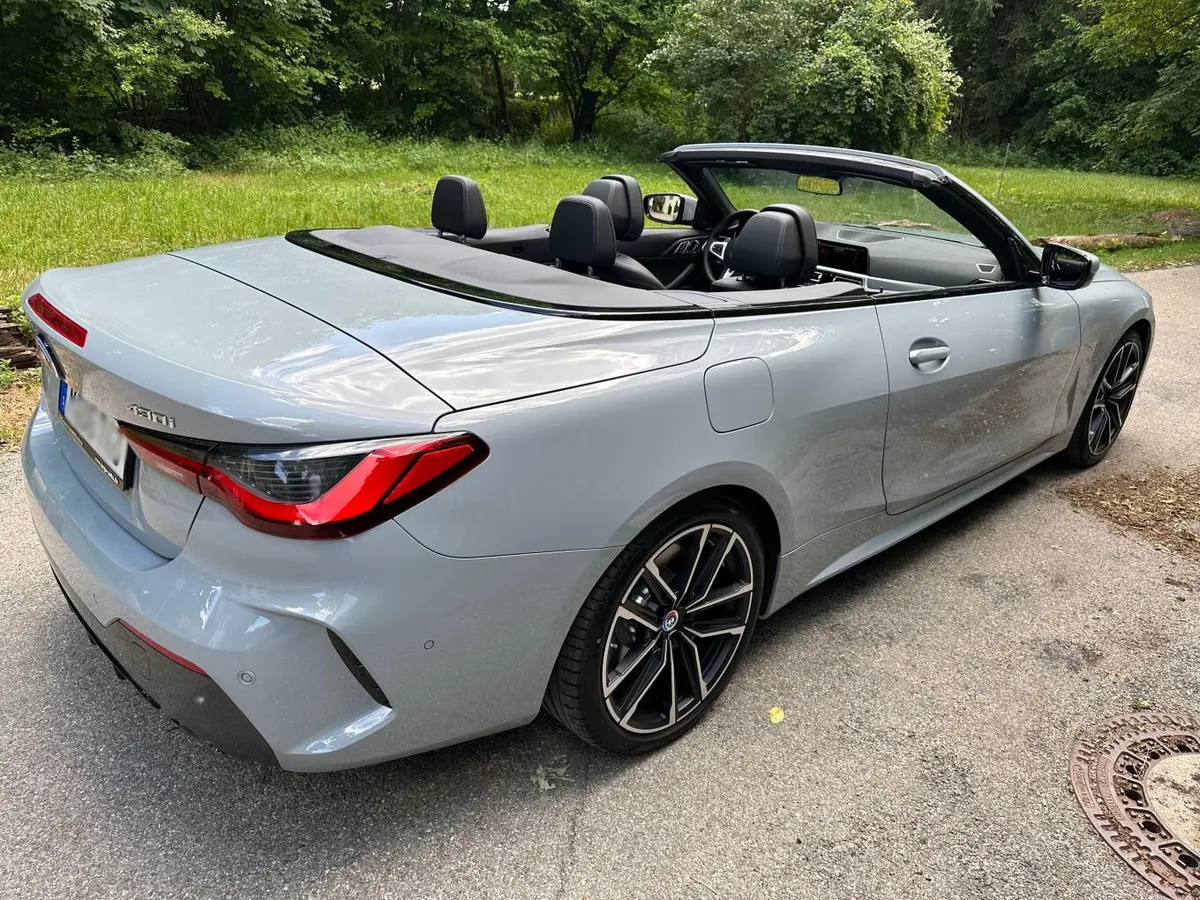 BMW 430i Cabrio 2023, extérieur — Monaco Super Car Rental, Monaco. BMW 430i Cabrio à Monaco La BMW 430i Cabrio 2023 se loue à Monaco sous la forme d'un…