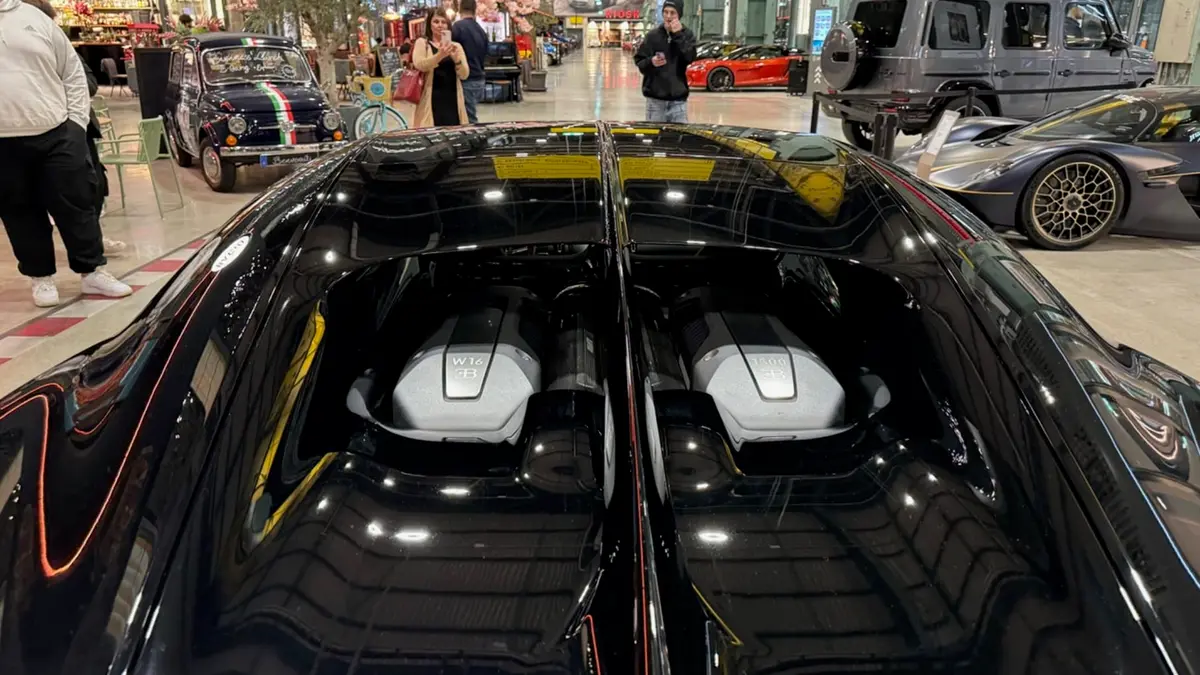 Bugatti Chiron 110 Ani 2019, rear view — Monaco Super Car Rental, Monaco. Bugatti Chiron 110 Ani in Monaco Arranging a Bugatti Chiron 110 Ani rental in Monaco…