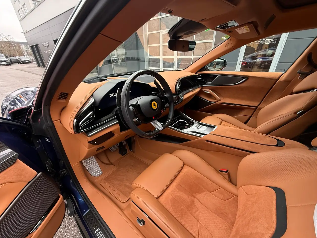 Ferrari Purosangue 2024, vue arrière — Monaco Super Car Rental, Monaco. Ferrari Purosangue in Monaco Opter pour la location d'une Ferrari Purosangue à Monaco met…