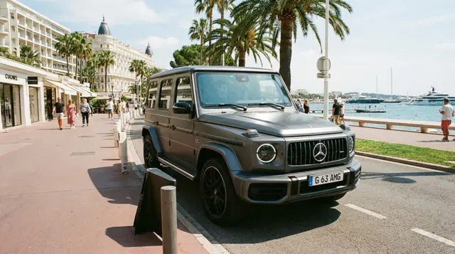 Mercedes Benz G63 2023 — Monaco Super Car Rental, Monaco