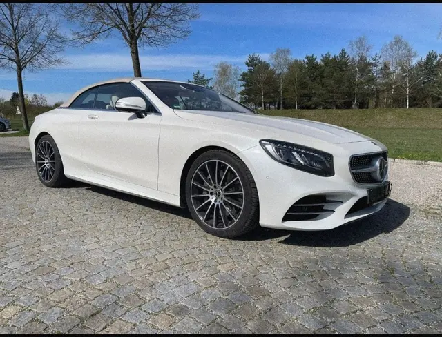 Mercedes Benz S560 Cabrio 2021 — Monaco Super Car Rental, Monaco