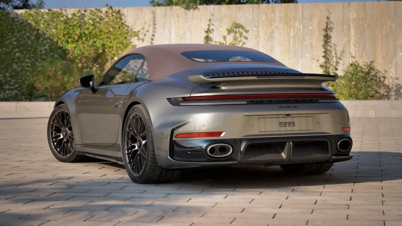 Porsche 911 992 Carrera Turbo S Cabrio 2026, extérieur — Monaco Super Car Rental, Monaco. Porsche 911 992 Carrera Turbo S Cabrio in Monaco La location d'une Porsche 911 992…