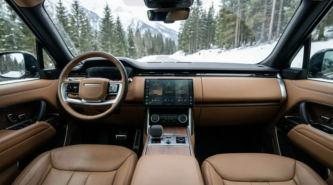Rover Range Rover Autobiography P530 2026, intérieur — Monaco Super Car Rental, Monaco. Rover Range Rover Autobiography P530 in Monaco La location d'un Rover Range Rover…