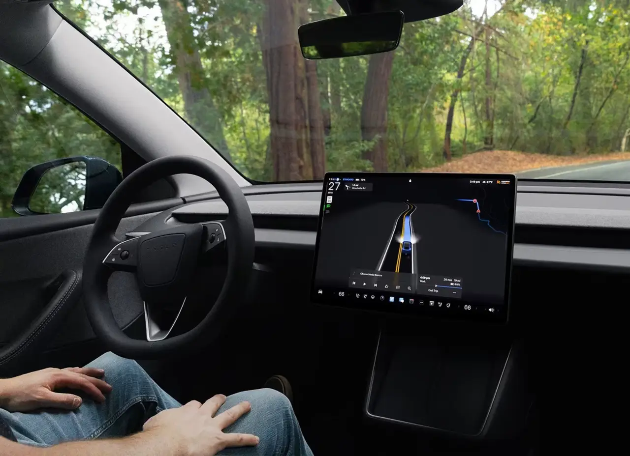Tesla Model 3 Performance 2026, tableau de bord — Monaco Super Car Rental, Monaco. Tesla Model 3 Performance in Monaco La location d'une Tesla Model 3 Performance à Monaco…
