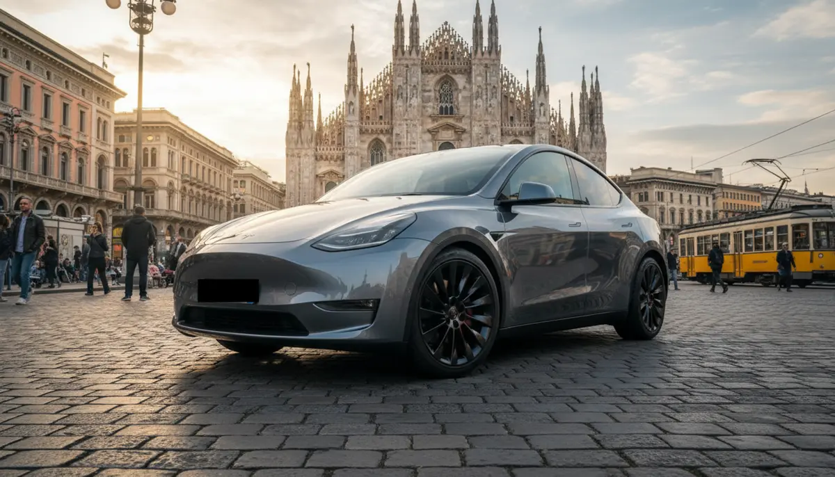 Tesla Model Y Long Range 2023 — Monaco Super Car Rental, Monaco. La Tesla Model Y Long Range 2023 est un choix particulièrement pertinent pour circuler à…